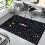 Pacman-Spiel 1008 Teppich
