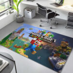 Super Mario Minecraft 1001 Teppich