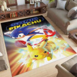 Sonic Pikachu 1001 Teppich