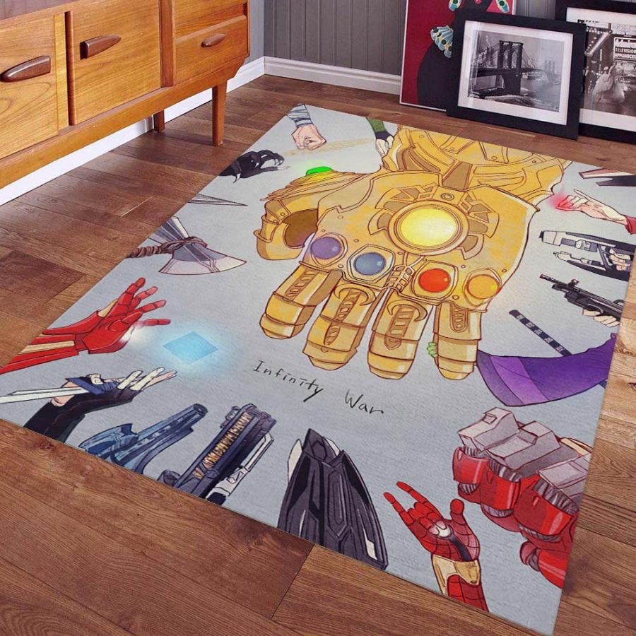 Thanos Handschuhe Avengers Marvel Infinity War Teppich – Bild 4