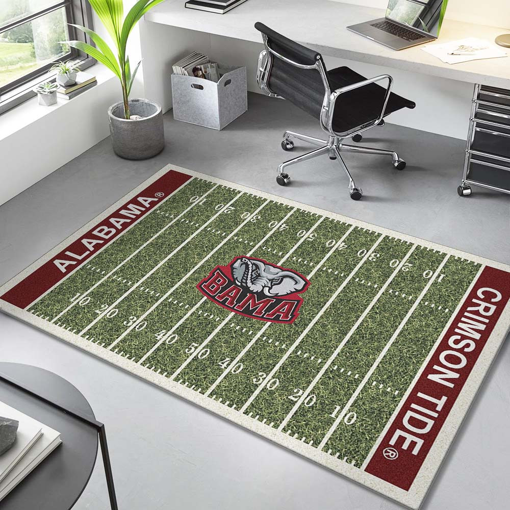 Alabama Crimson Tide Football Team Feld Teppich – Bild 2