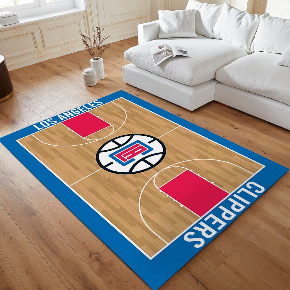 Angeles Clippers Basketball Team NBA-Gericht Teppich – Bild 2