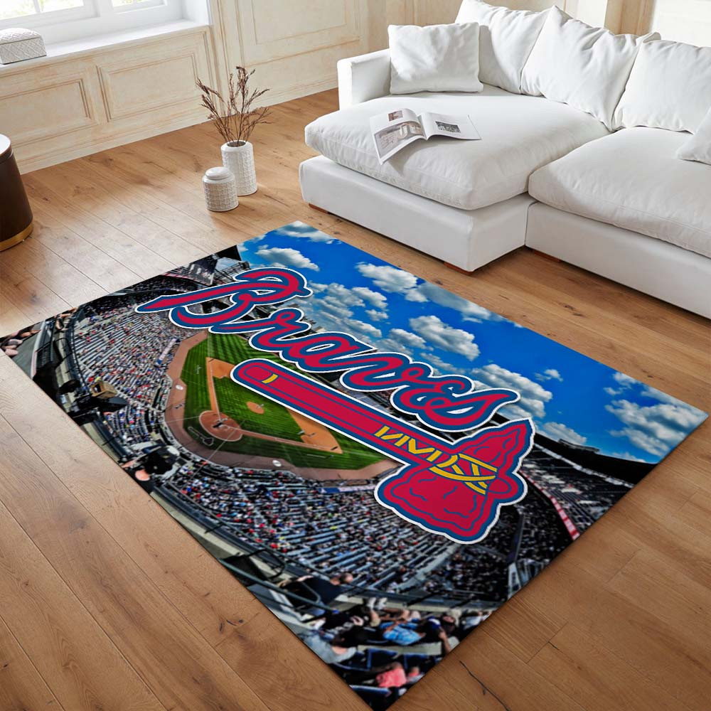 Atlanta Braves Baseball Team MLB Teppich – Bild 2