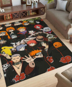 Alternative view of Akatsuki-Team in Naruto Manga 1002 Teppich