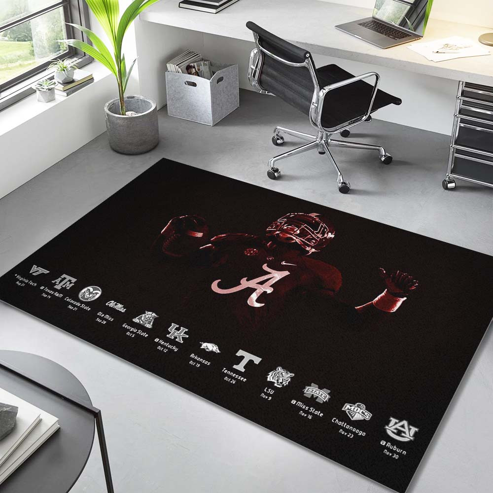 Alabama Crimson Tide Football Team NCAA001 Teppich – Bild 2