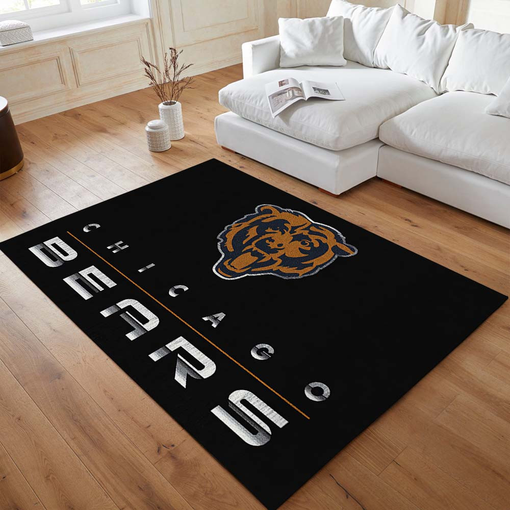 Chicago Bears NFL Football Team Chrom Teppich – Bild 2