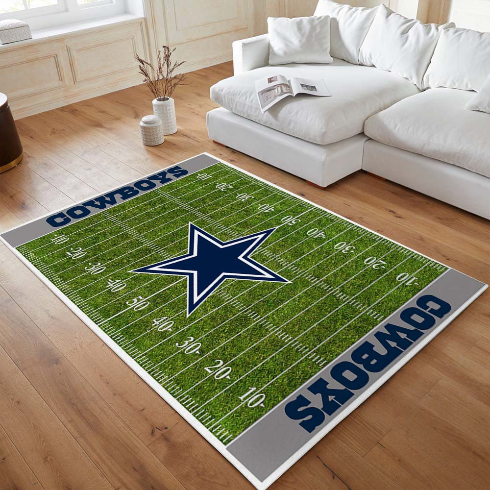 Dallas Cowboys Football Team NFL-Feld Teppich – Bild 2
