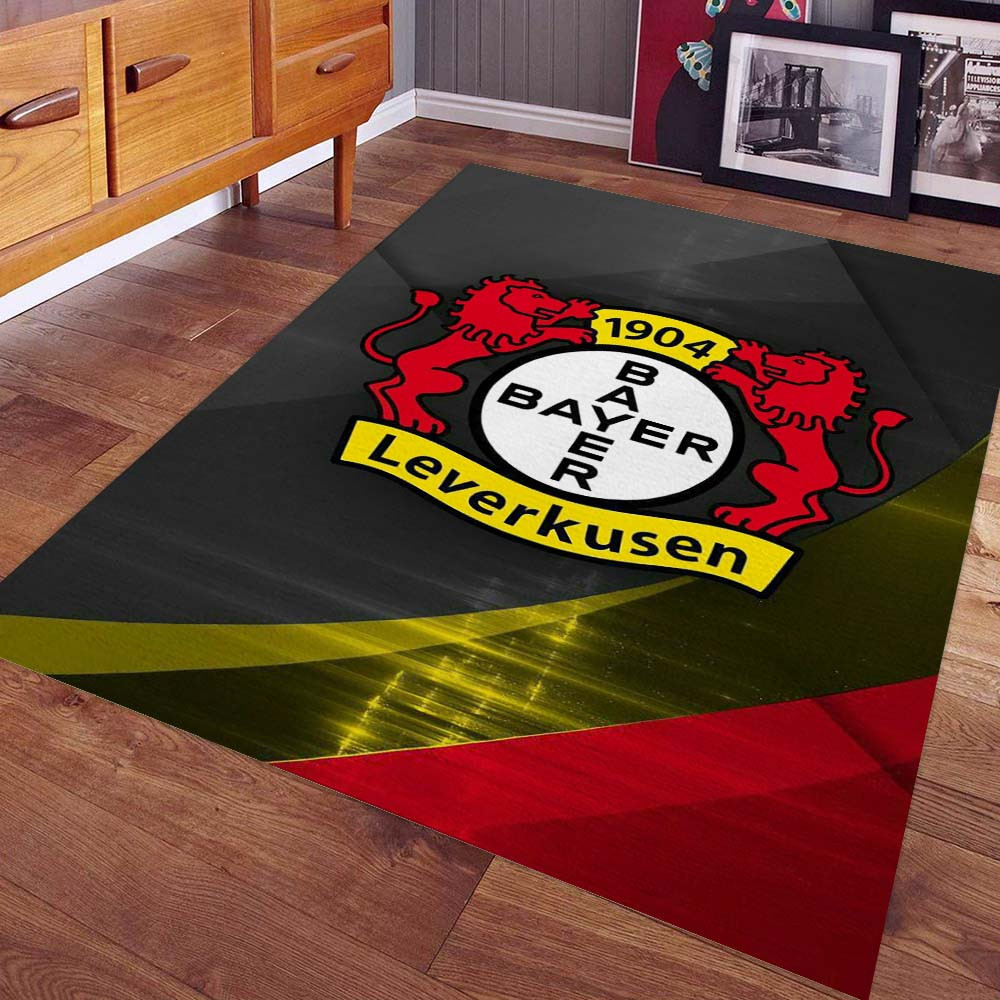 Bayer 04 Leverkusen Fußballmannschaft 1904 Teppich – Bild 2