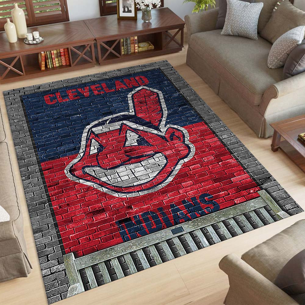 Cleveland Indians Baseballteam MLB Teppich – Bild 2