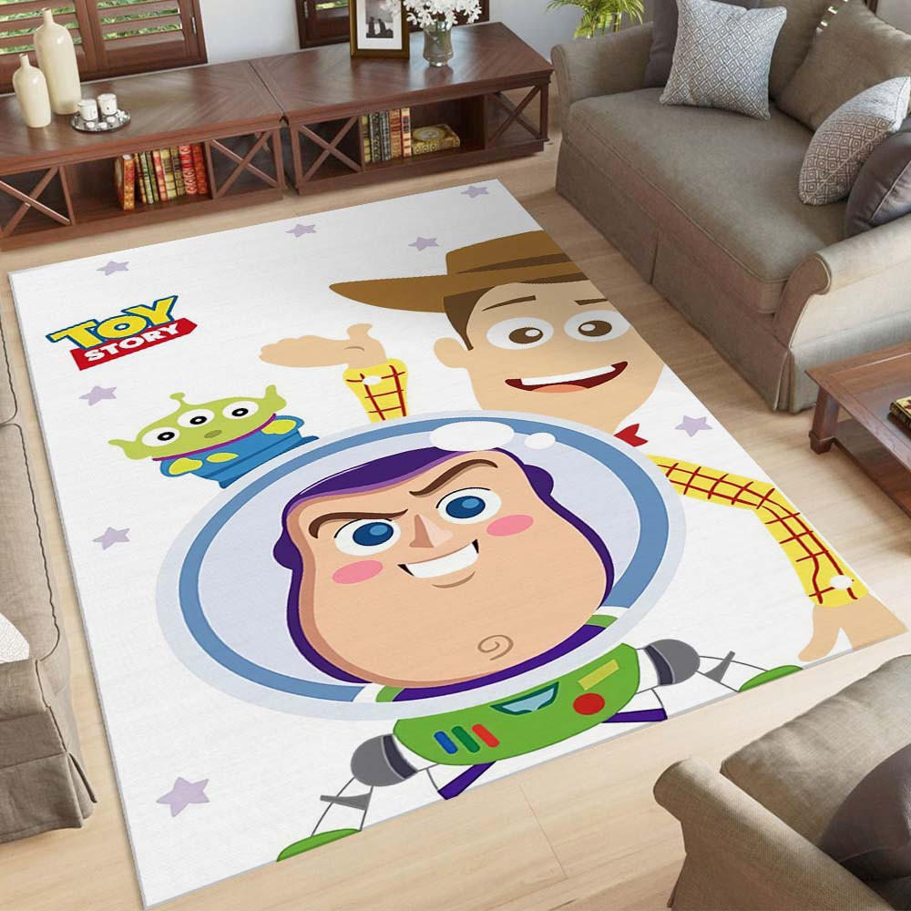Buzz Lightyear und Woody Toy Story Charaktere 1002 Teppich – Bild 2
