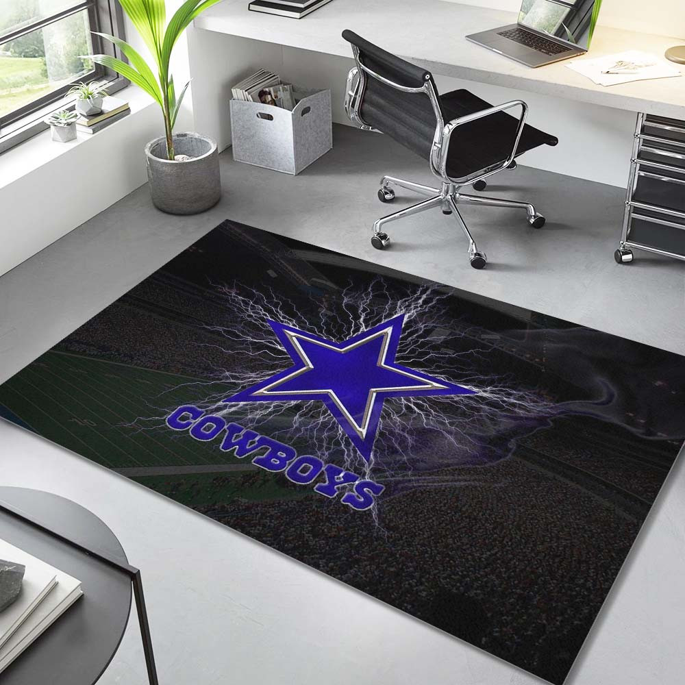 Dallas Cowboys-Fußballmannschaft NFL010 Teppich – Bild 2