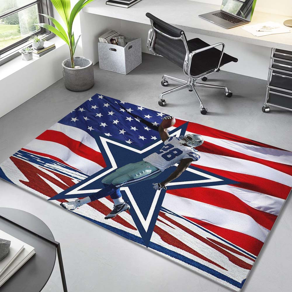 Dallas Cowboys-Fußballmannschaft NFL007 Teppich – Bild 2