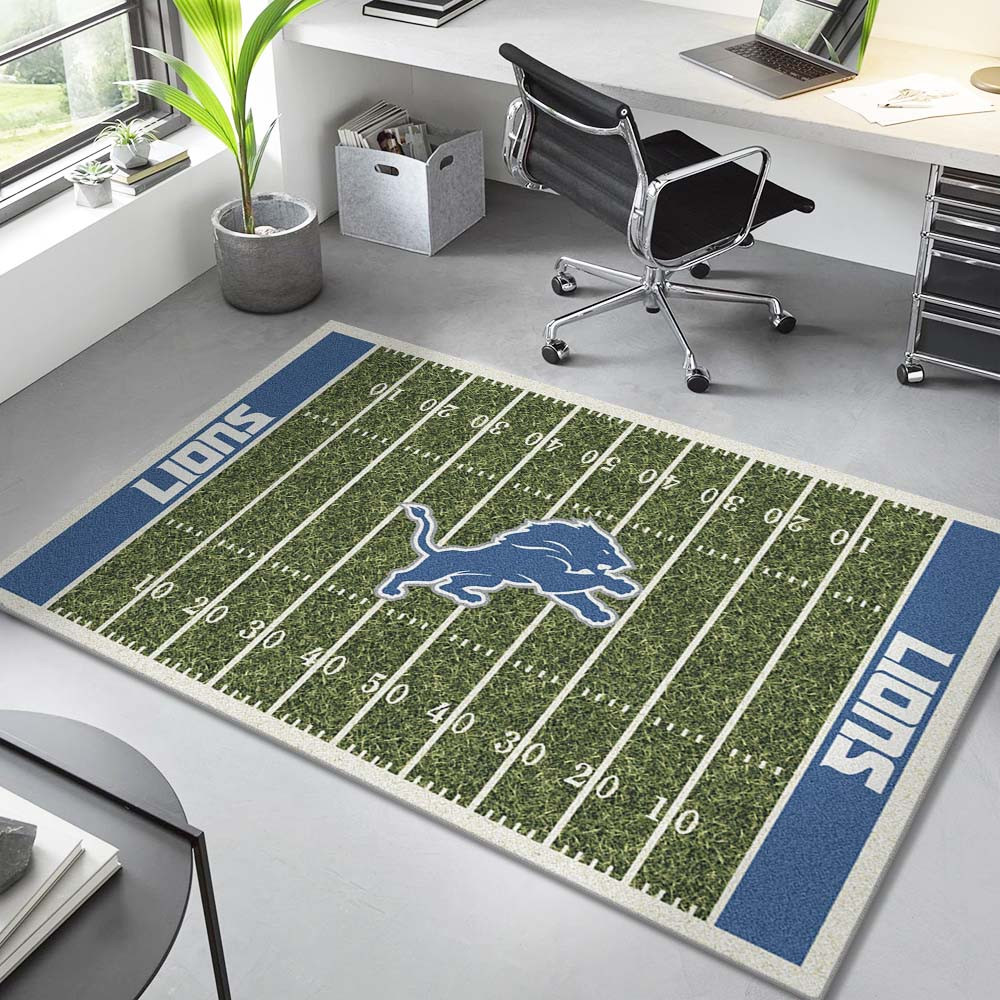 Feld der Detroit Lions NFL-Fußballmannschaft Teppich – Bild 2