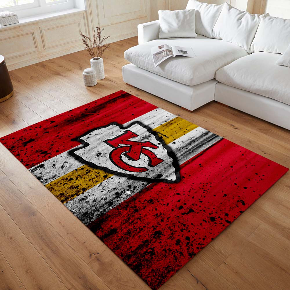 Kansas City Chiefs-Fußballmannschaft NFL005 Teppich – Bild 2