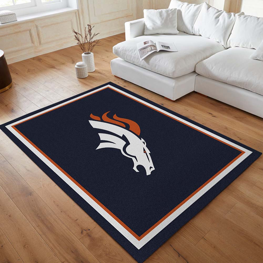 Teamgeist der Denver Broncos NFL Football Teppich – Bild 2
