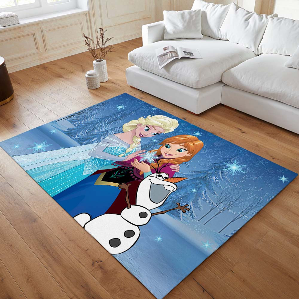 Disney Anna Elsa Frozen eiskönigin Alle Charaktere 1001 Teppich – Bild 2