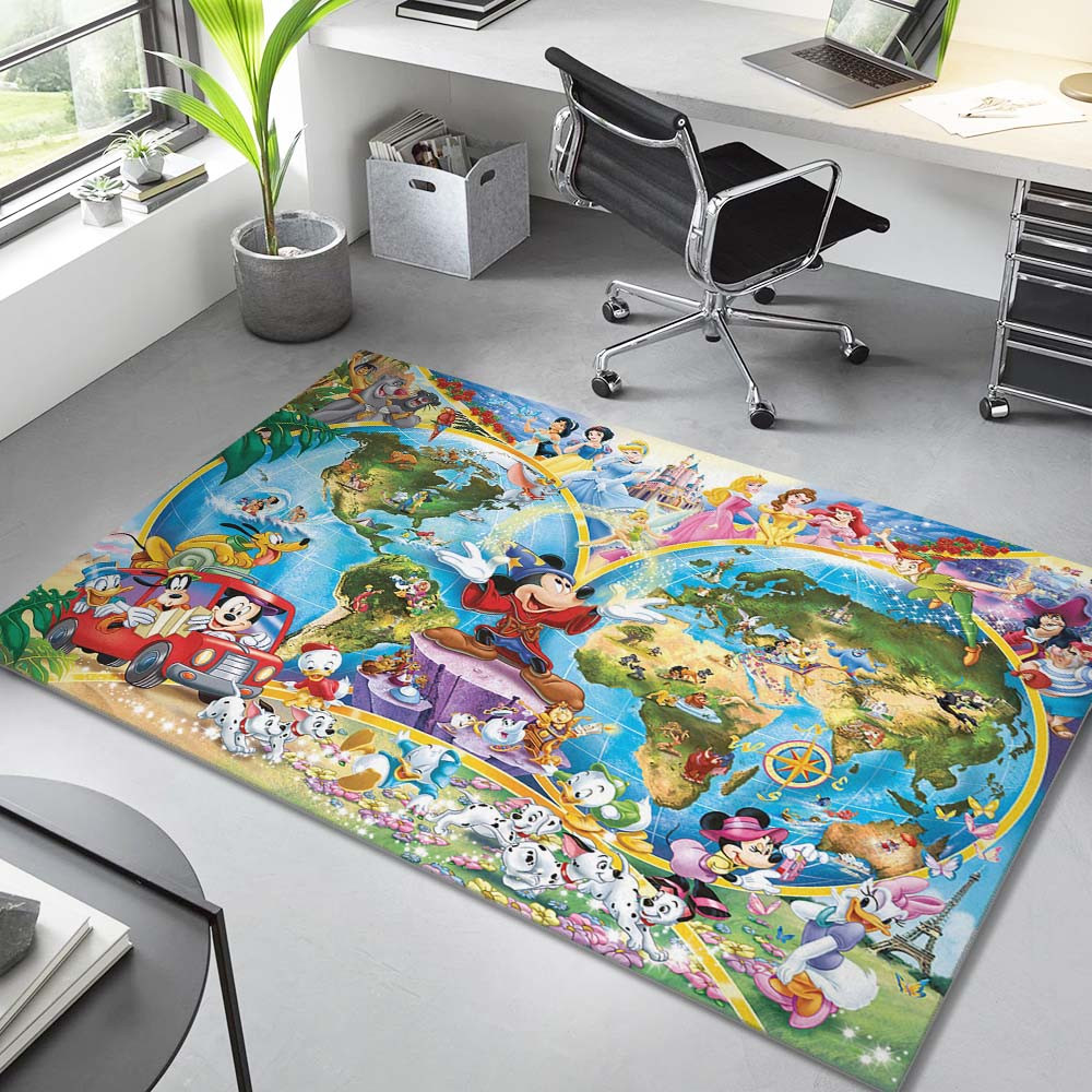 Disney Alle Charaktere 1006 Teppich – Bild 2