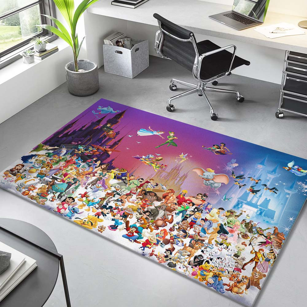 Disney Alle Charaktere 1002 Teppich – Bild 2