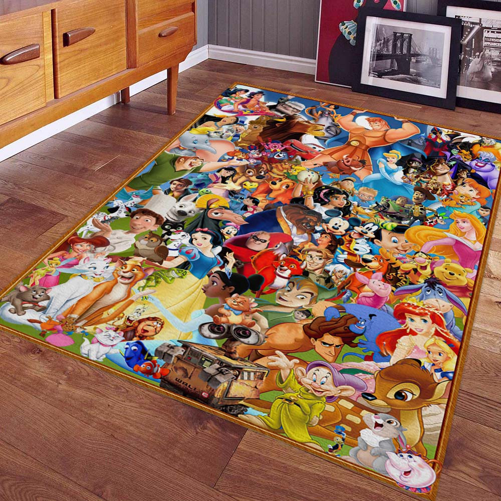 Disney Alle Charaktere 1008 Teppich – Bild 2