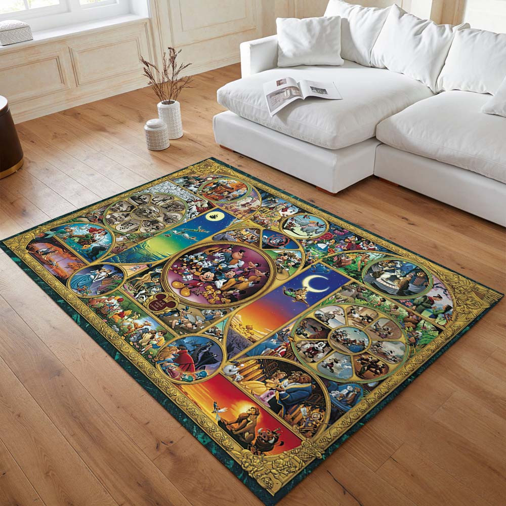 Disney Alle Charaktere 1003 Teppich – Bild 2