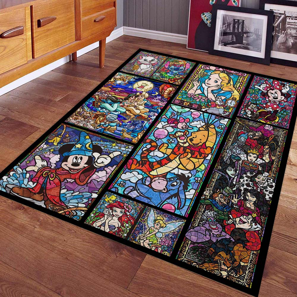 Disney Alle Charaktere 1007 Teppich – Bild 2