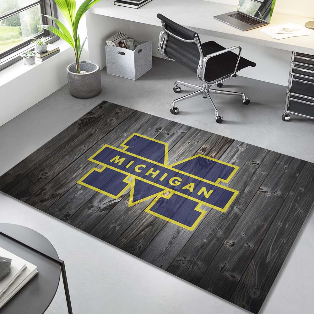 Michigan Wolverines Football Team NCAA002 Teppich – Bild 2