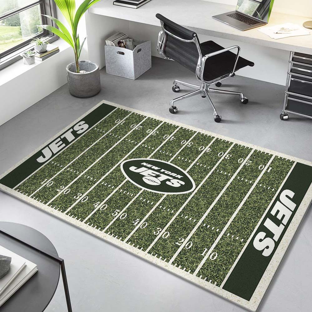 New York Jets Football Team NFL-Feld Teppich – Bild 2
