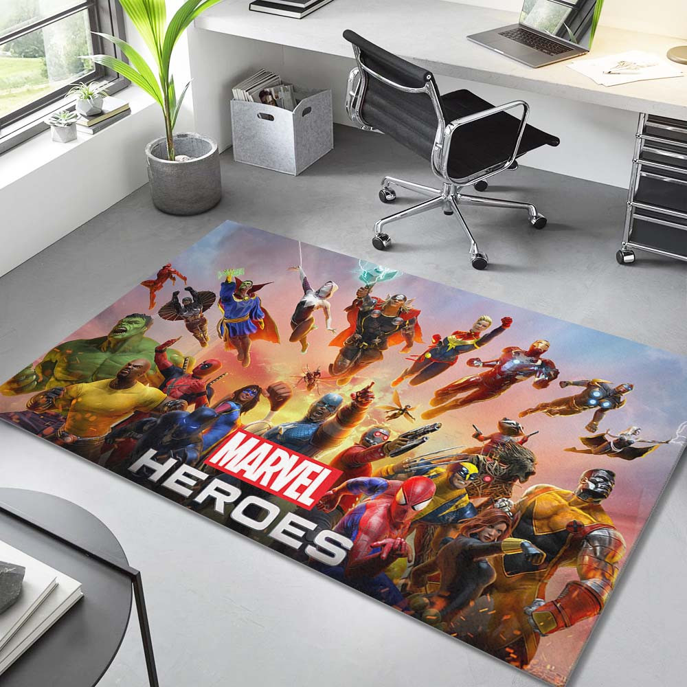 Marvel Heroes-Charaktere Teppich – Bild 2