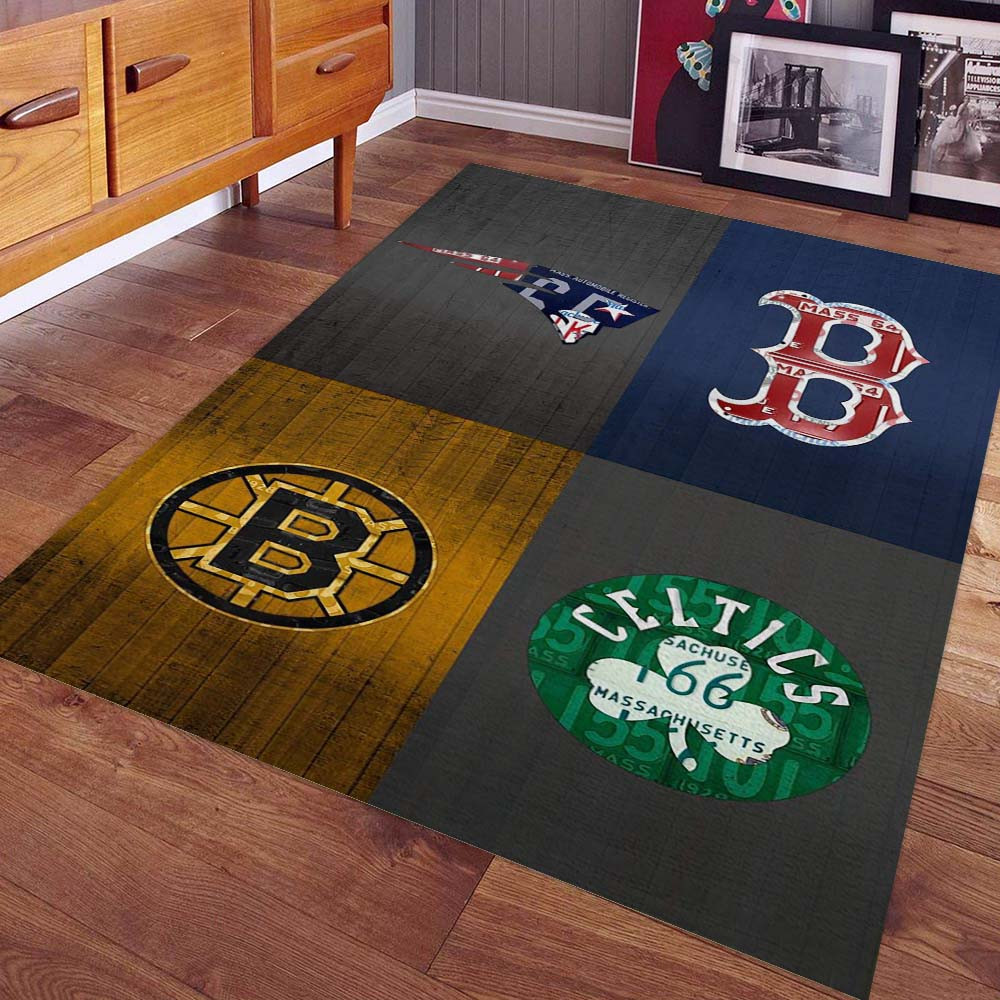 New England Patriod Boston Starke Boston Celtic Bruins Boston Teppich – Bild 2