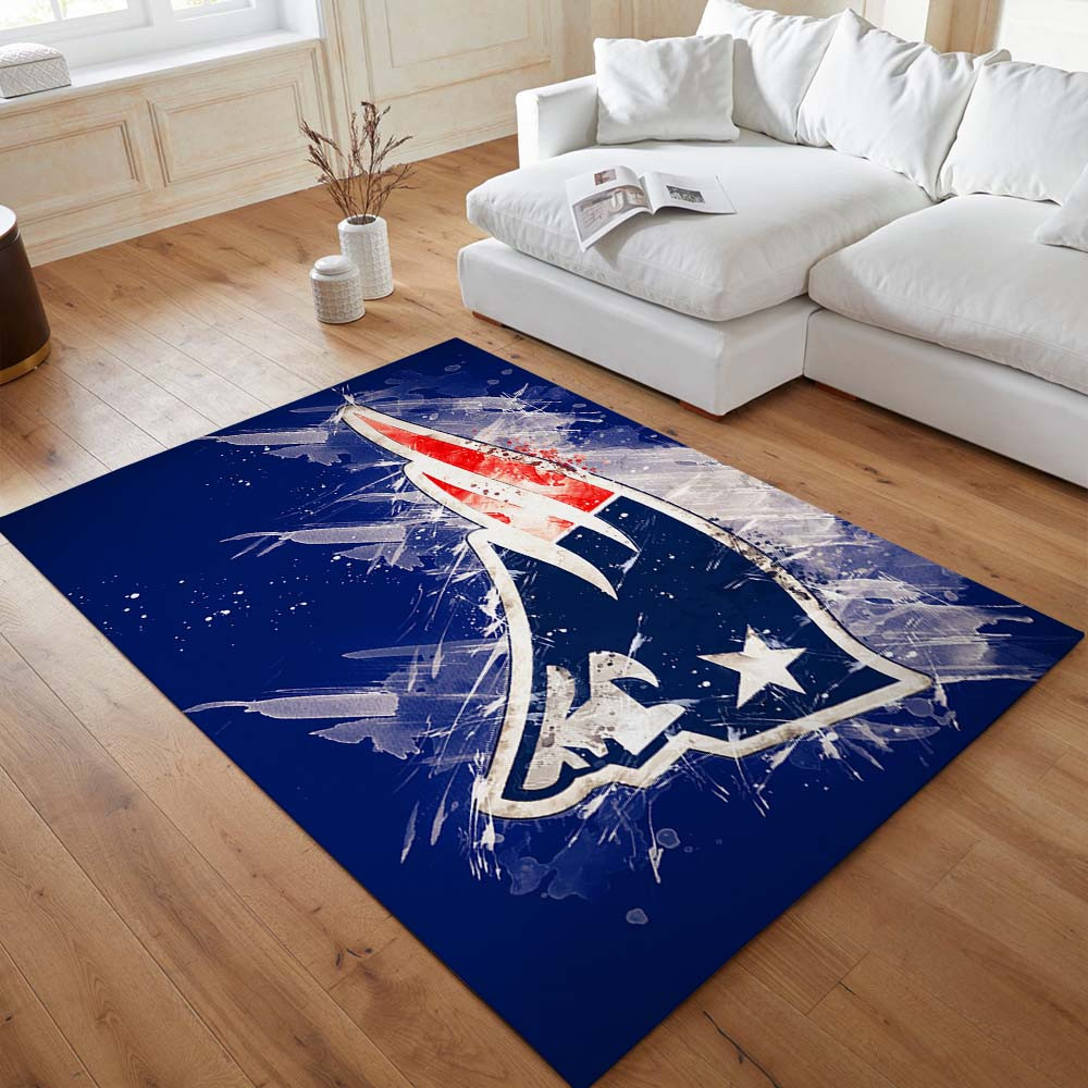 New England Patriots-Fußballmannschaft NFL006 Teppich – Bild 2