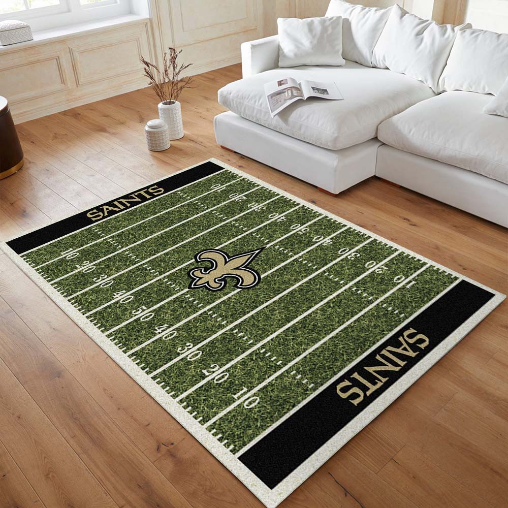 New Orleans Saints Football Team NFL-Feld Teppich – Bild 2