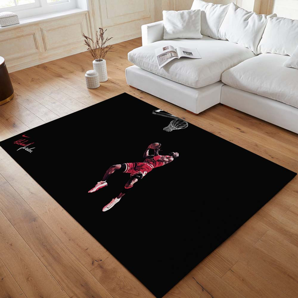 Michael Jordan legendärer Basketballspieler MJ007 Teppich – Bild 2