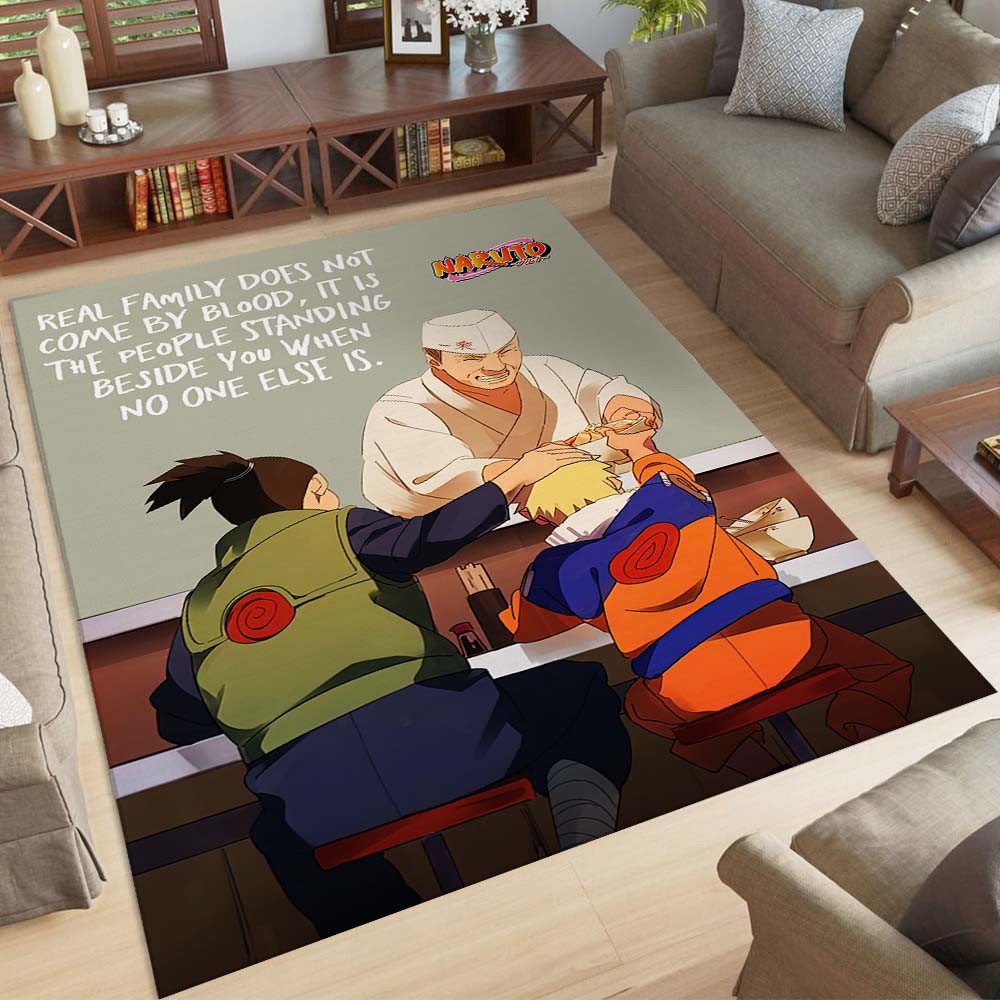Naruto echte Familie Teppich – Bild 2