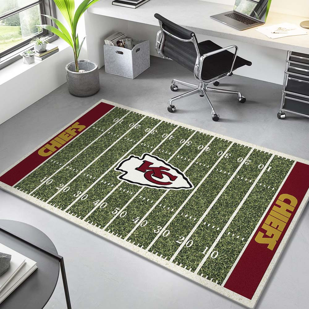 Kansas City Chiefs Football Team NFL001 Teppich – Bild 2