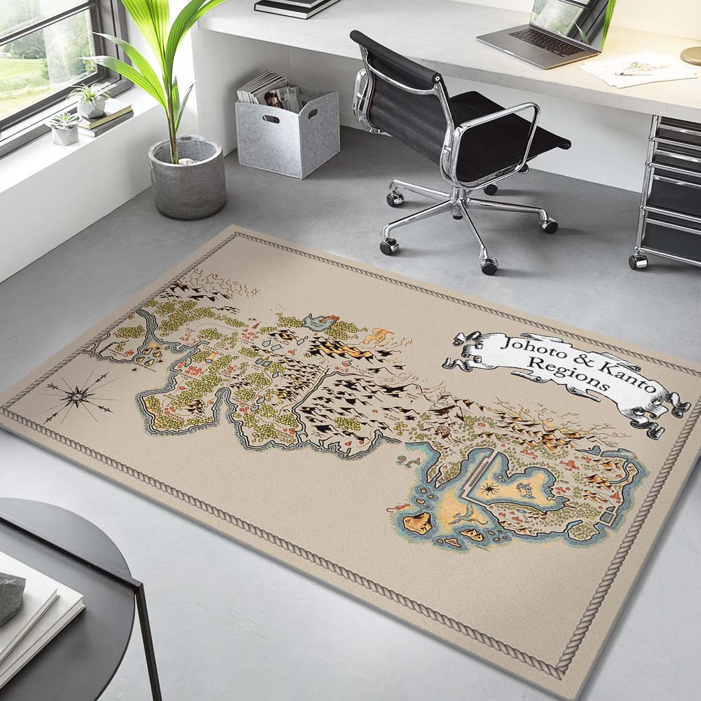 Johto- und Kanto-Regionen 1001 Teppich – Bild 2