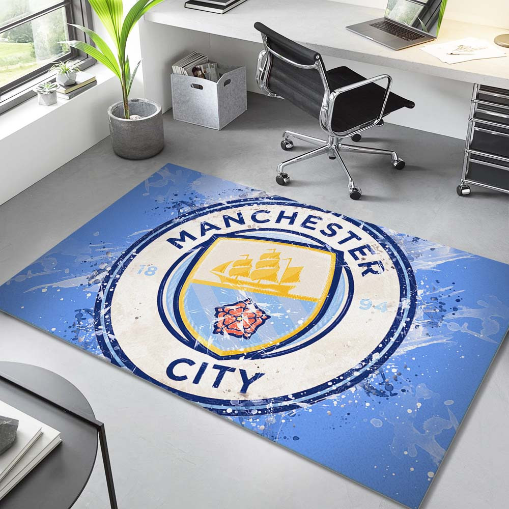 Fußballverein Manchester City 3 Teppich – Bild 2