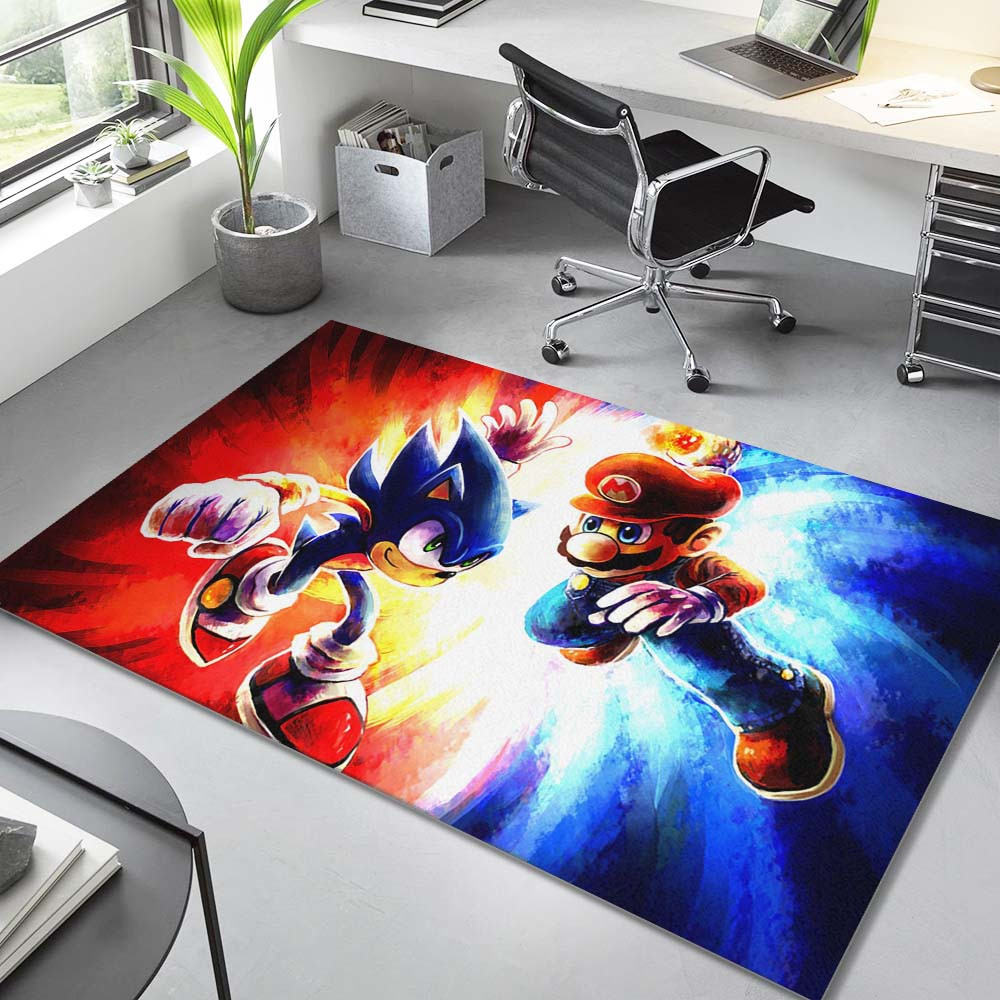Mario und Sonic 1002 Teppich – Bild 2