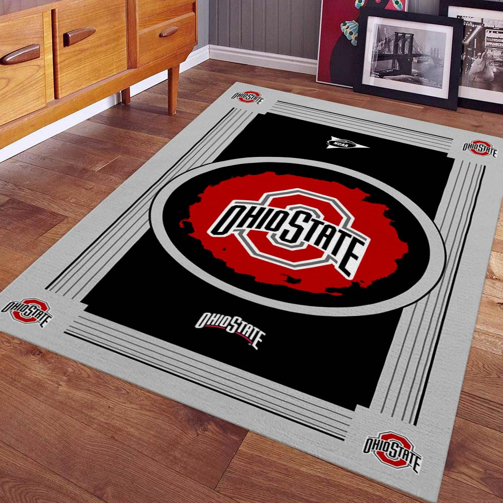 Ohio State Buckeyes Football Team NCAA College Teppich – Bild 2