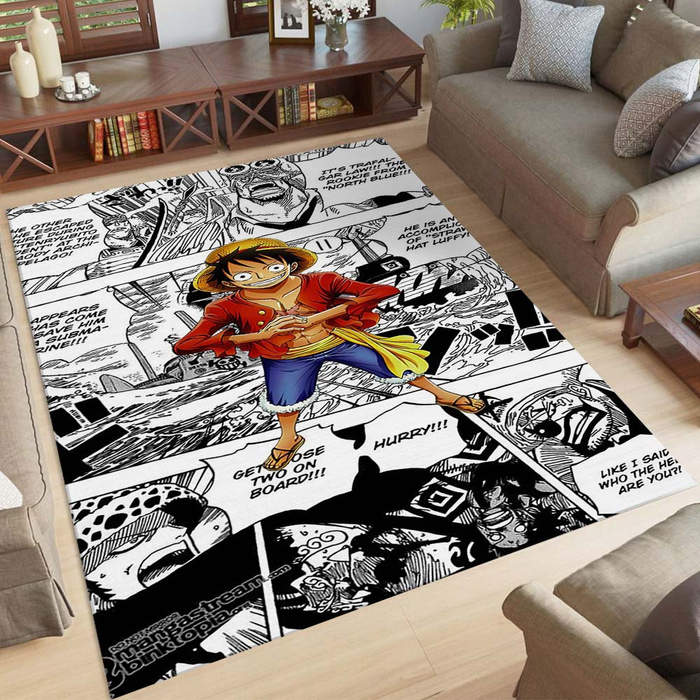 Monkey D Luffy One Piece Manga 2 Teppich – Bild 2