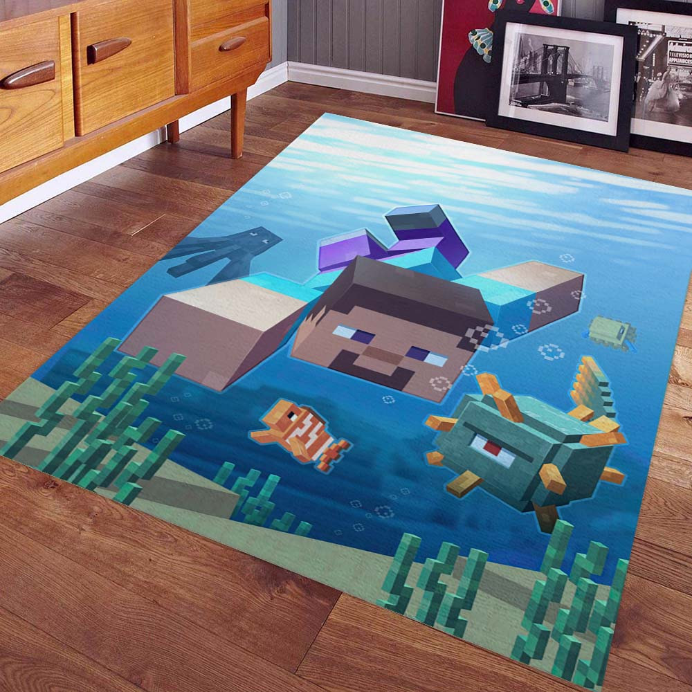 Minecraft-Charaktere 1003 Teppich – Bild 2