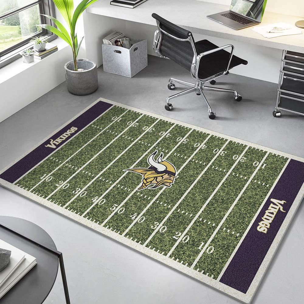 Minnesota Vikings Football Team NFL-Feld Teppich – Bild 2