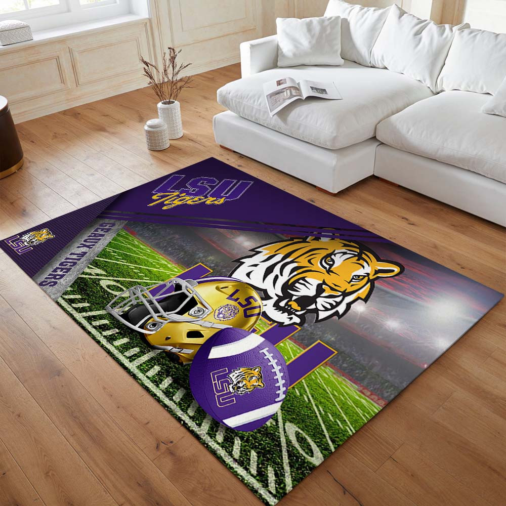 LSU Tiger Football Team Teppich – Bild 2