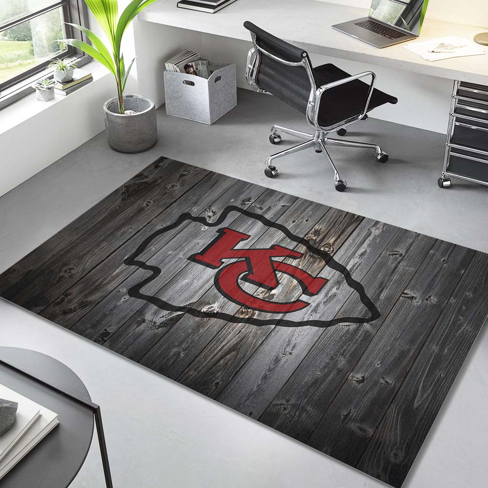 Kansas City Chiefs-Fußballmannschaft NFL003 Teppich – Bild 2