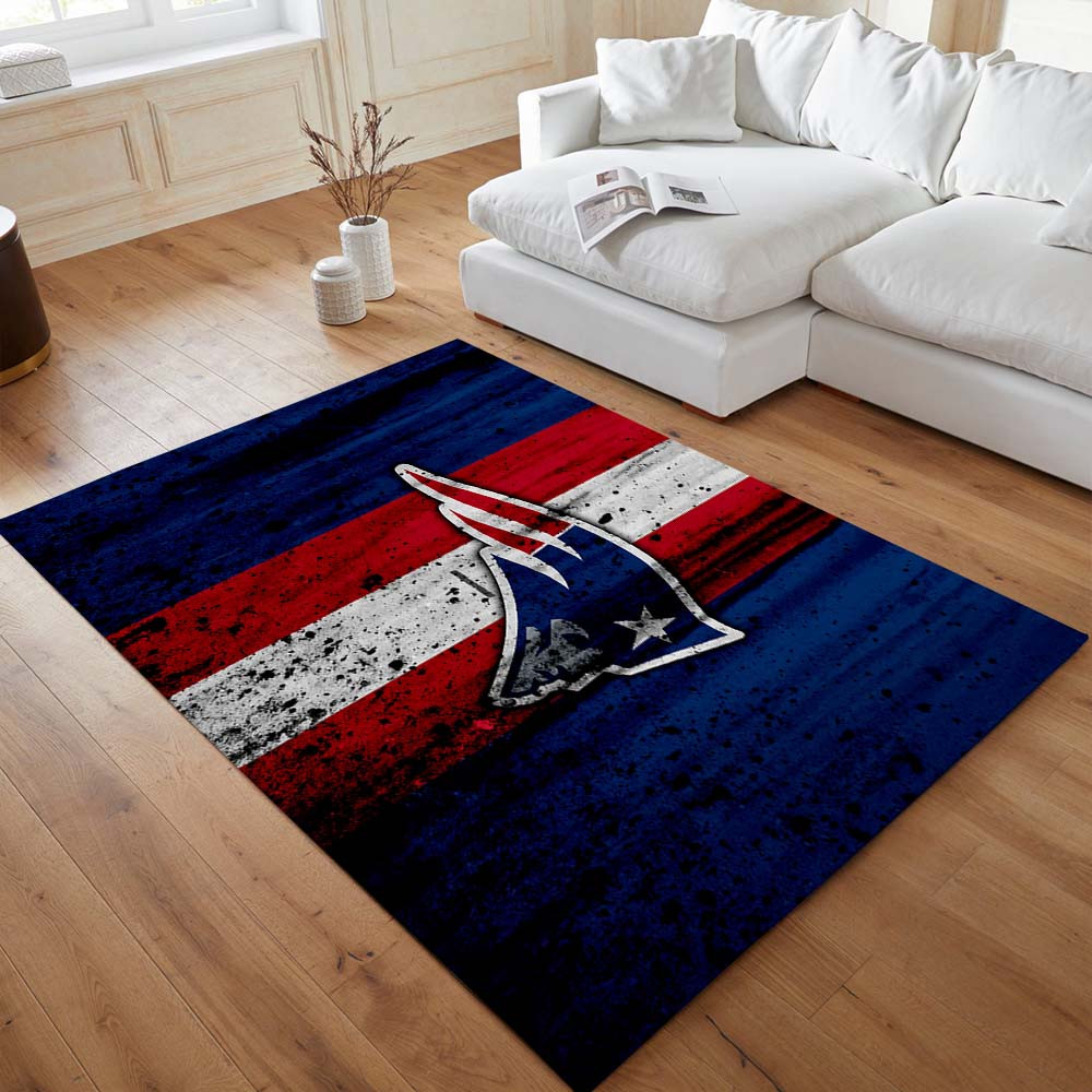 New England Patriots-Fußballmannschaft NFL003 Teppich – Bild 2