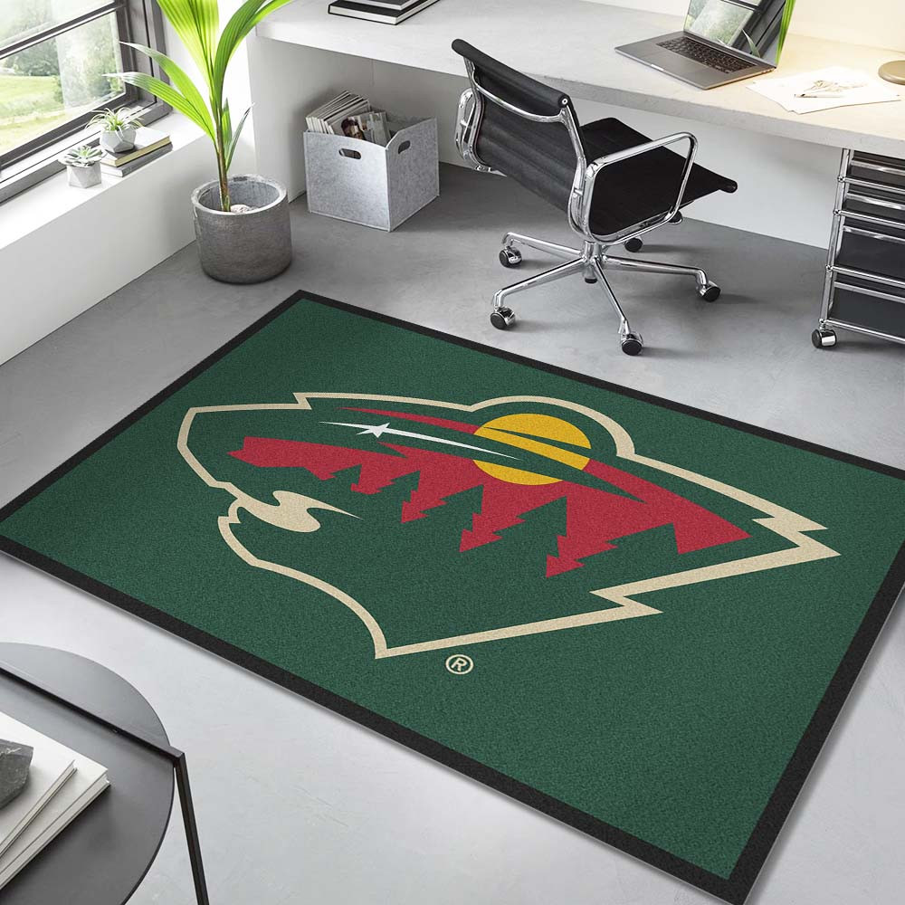 Minnesota Wild NHL Hockey-Teamgeist Teppich – Bild 2