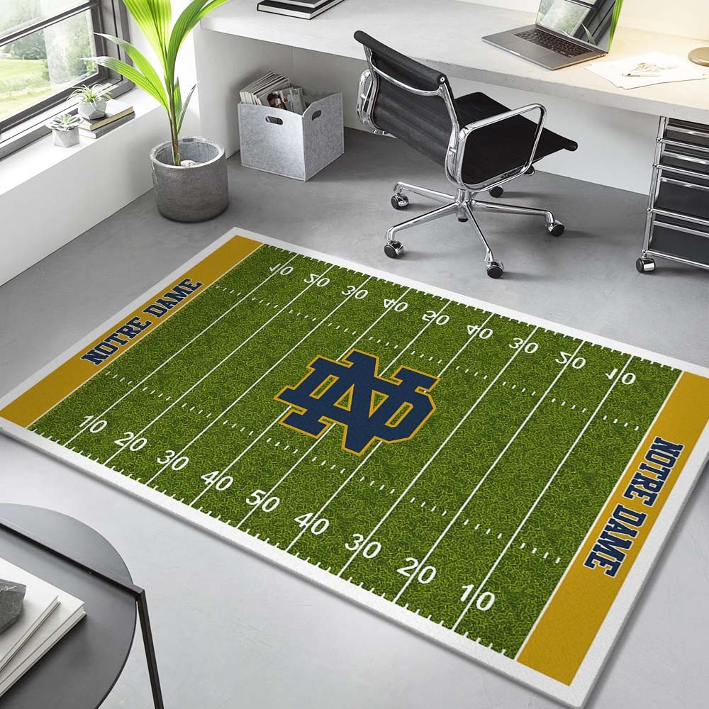 Notre Dame Fighting Irish Football Team NCAA001 Teppich – Bild 2