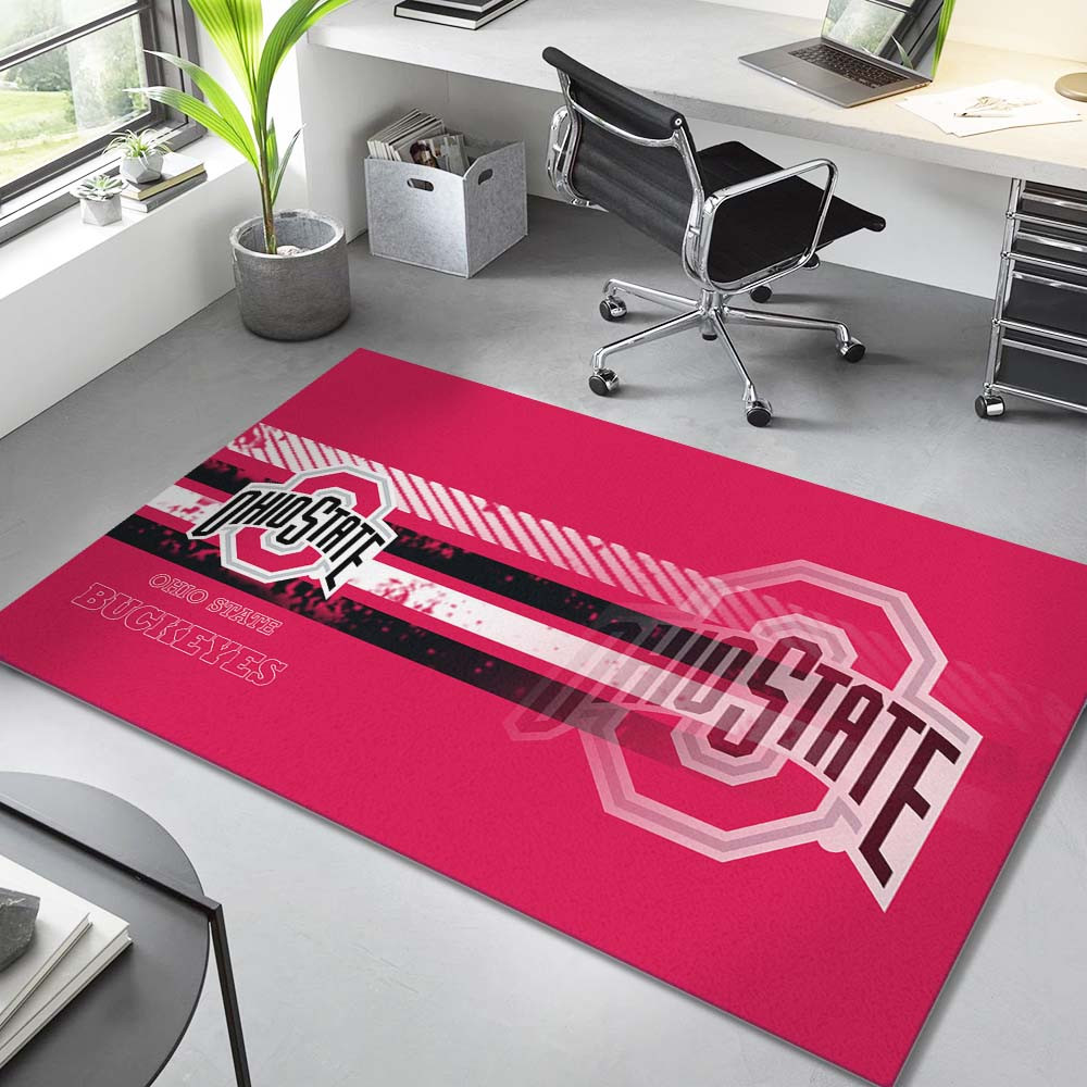 Ohio State Buckeyes Football Team NCAA Teppich – Bild 2
