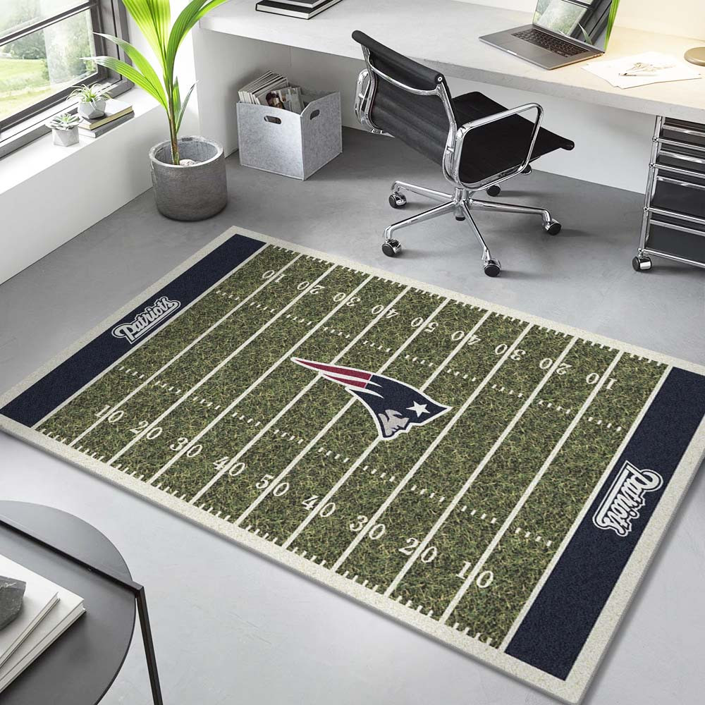 New England Patriots Football Team NFL-Feld Teppich – Bild 2