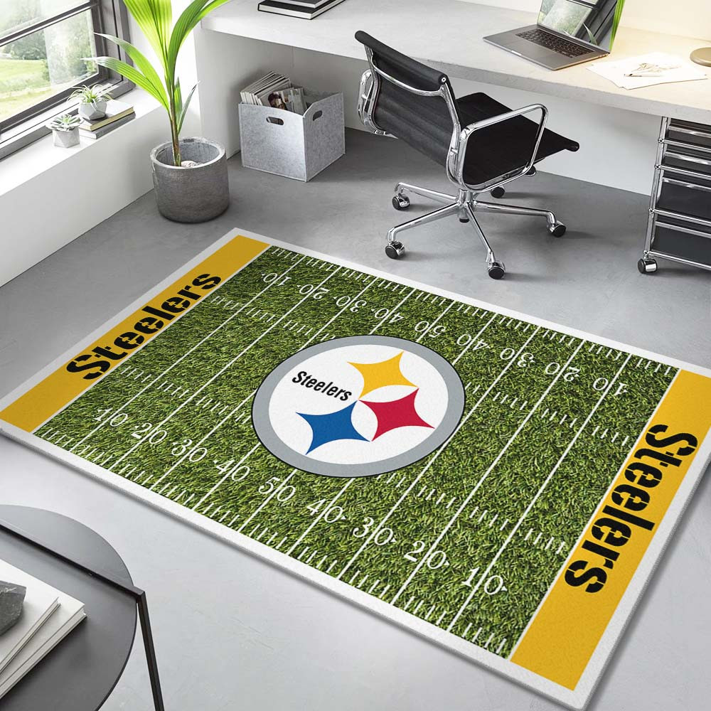 Feld der Pittsburgh Steelers-Fußballmannschaft NFL002 Teppich – Bild 2