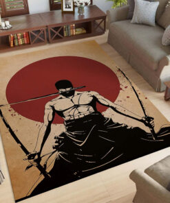 Alternative view of Zoro Cool One Piece 4 Teppich